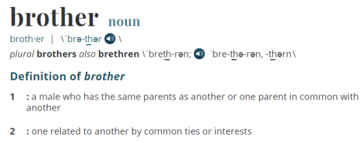 brother definition